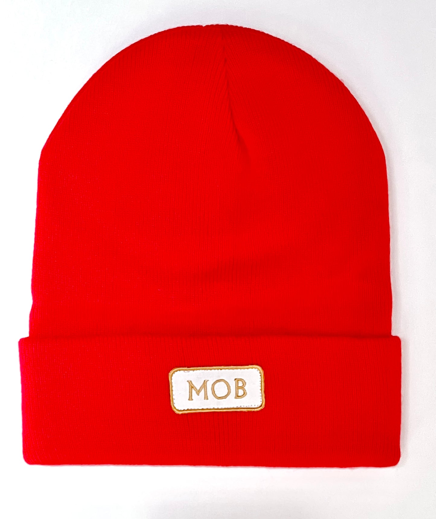 Red MOB Beanie