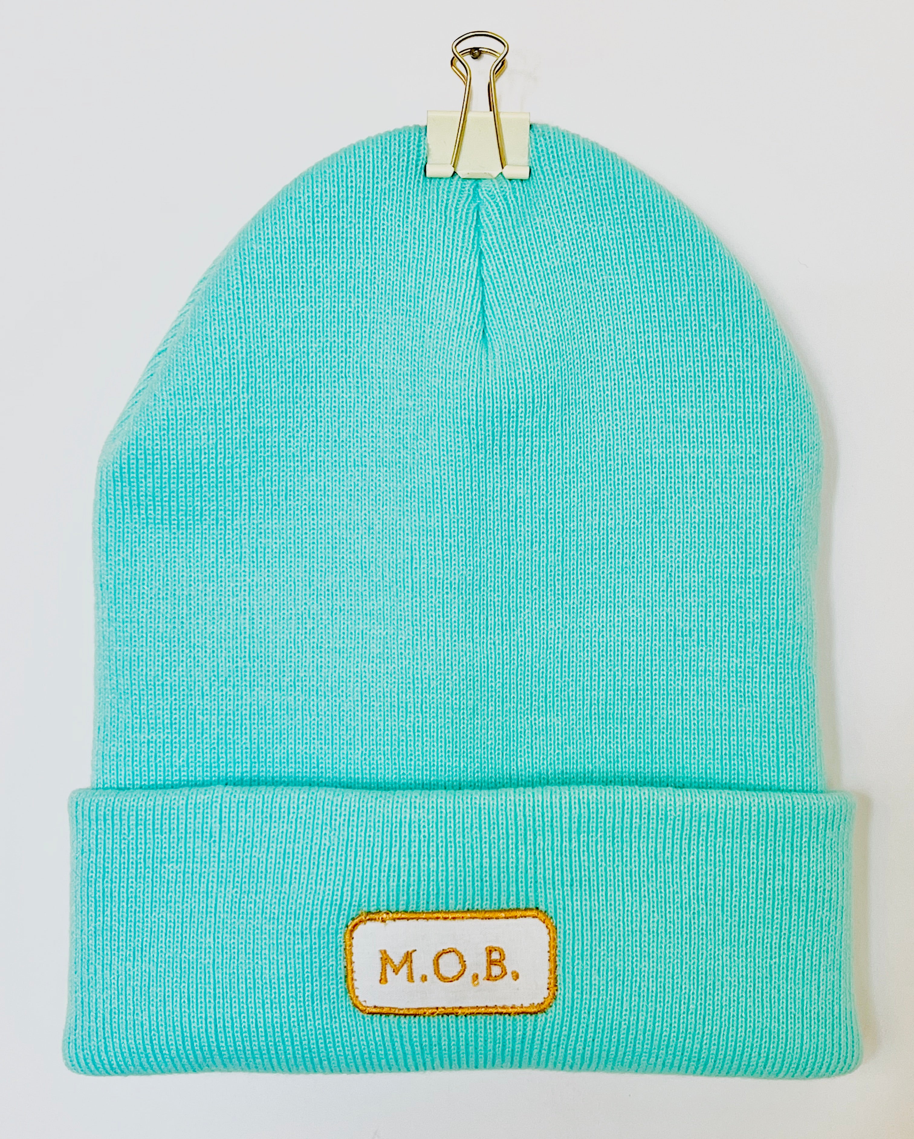 Turqoise M.O.B. Beanie