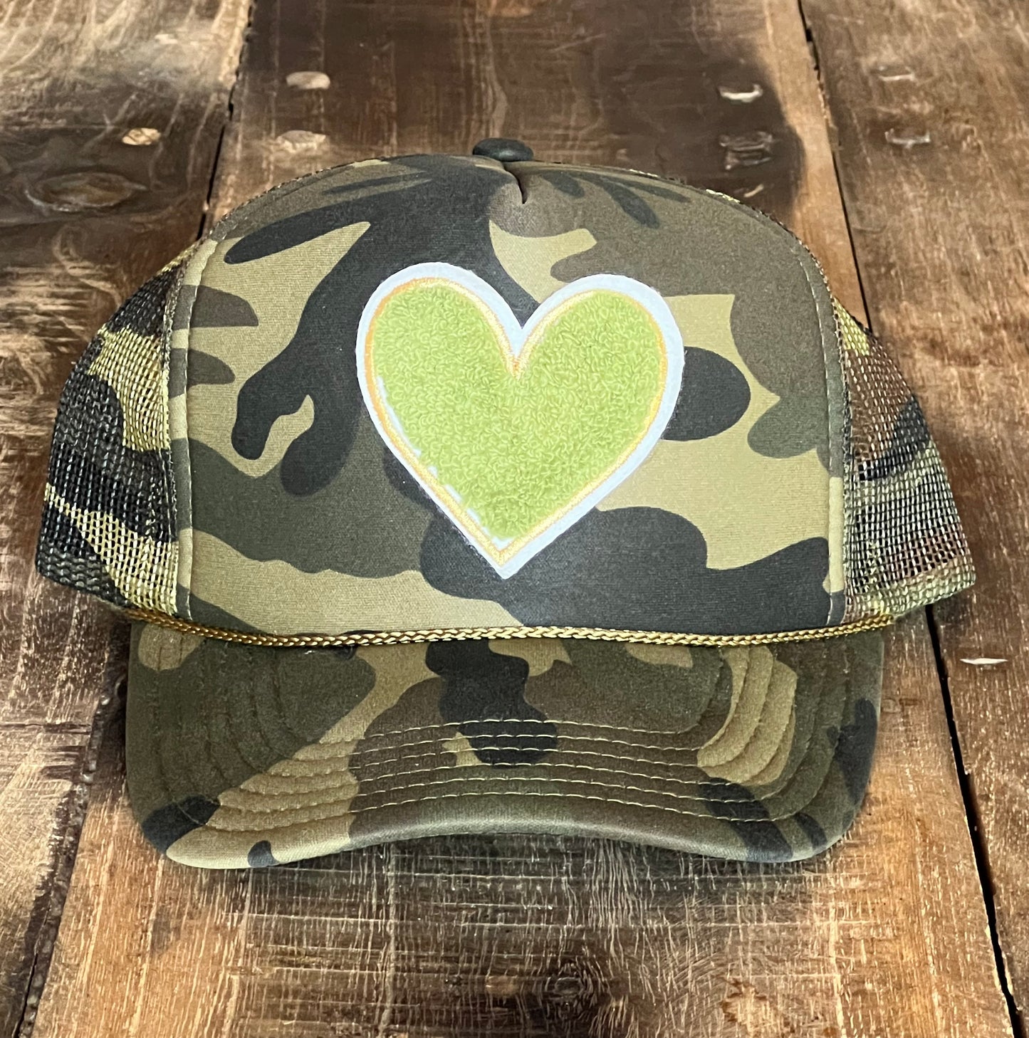 Camo Heart Hat