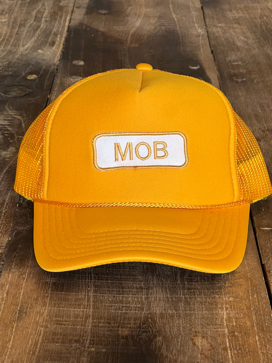 Gold MOB Trucker Hat