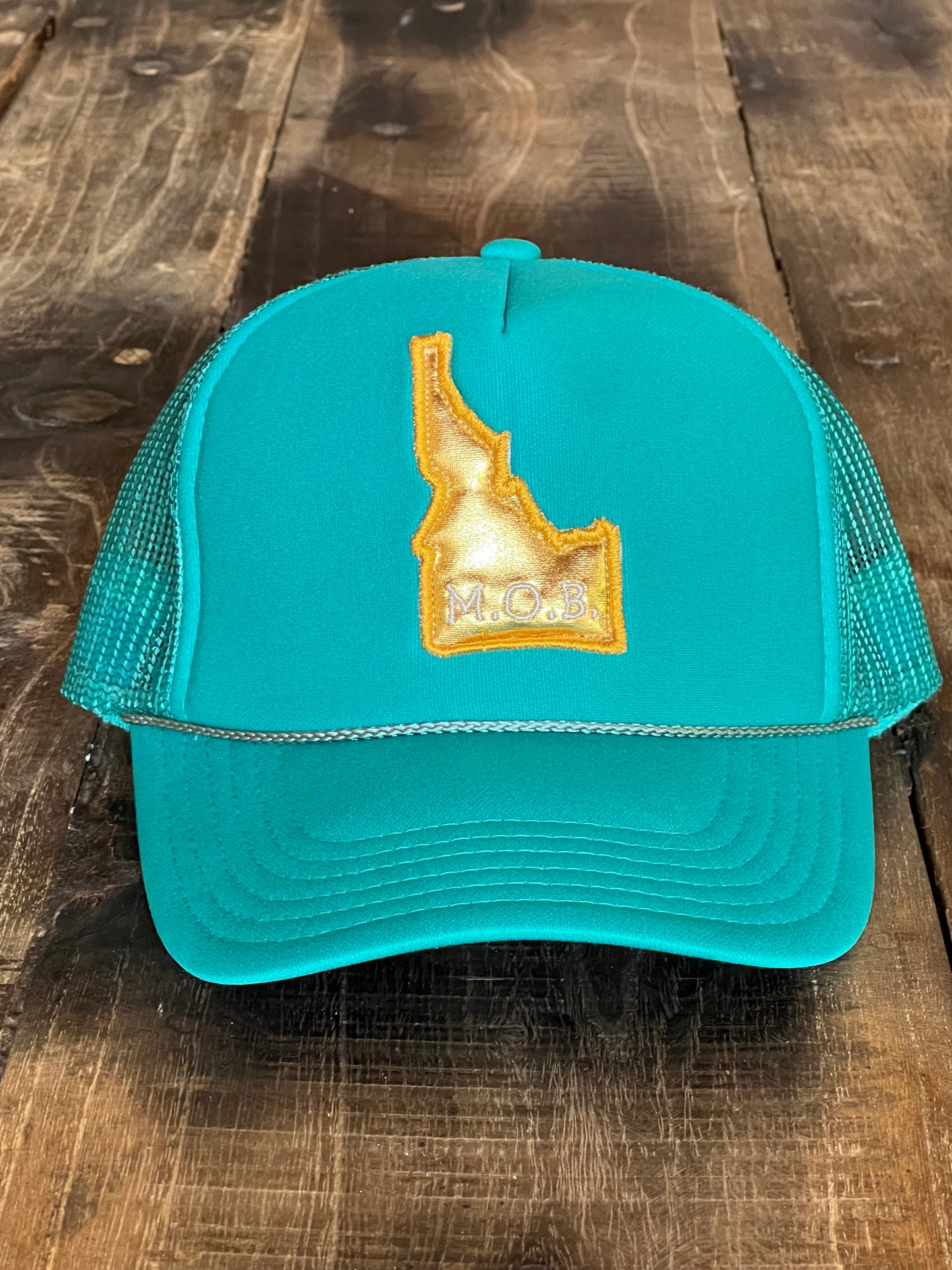 Teal Idaho Hat