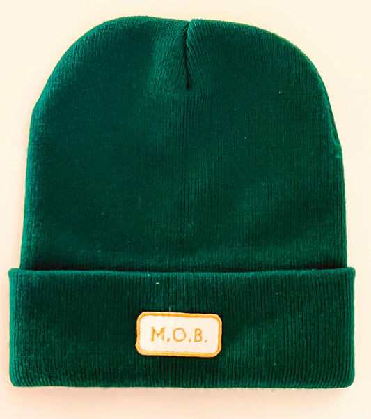 Hunter Green MOB Beanie