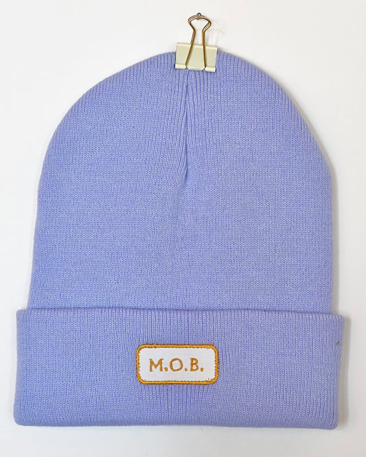 Lavender MOB Beanie