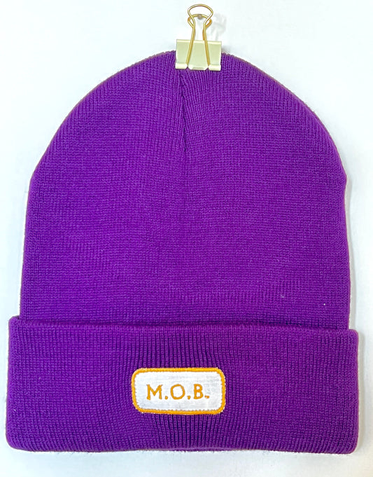 Purple MOB Beanie