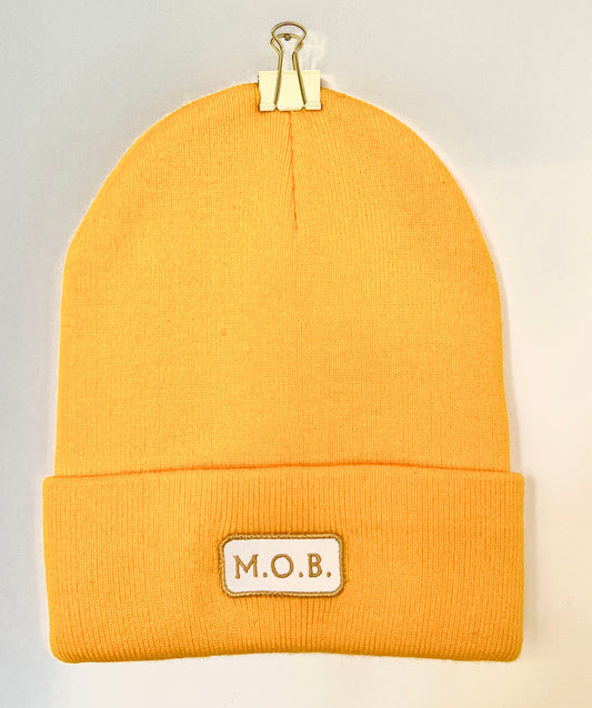 Tangerine MOB Beanie