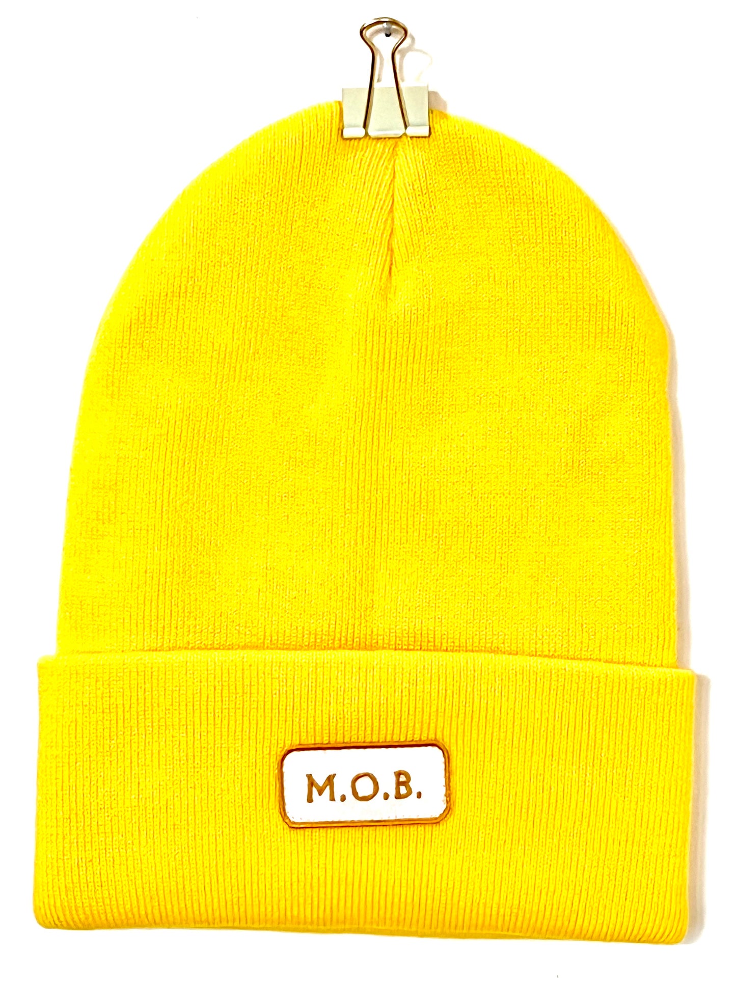 Yellow MOB Beanie