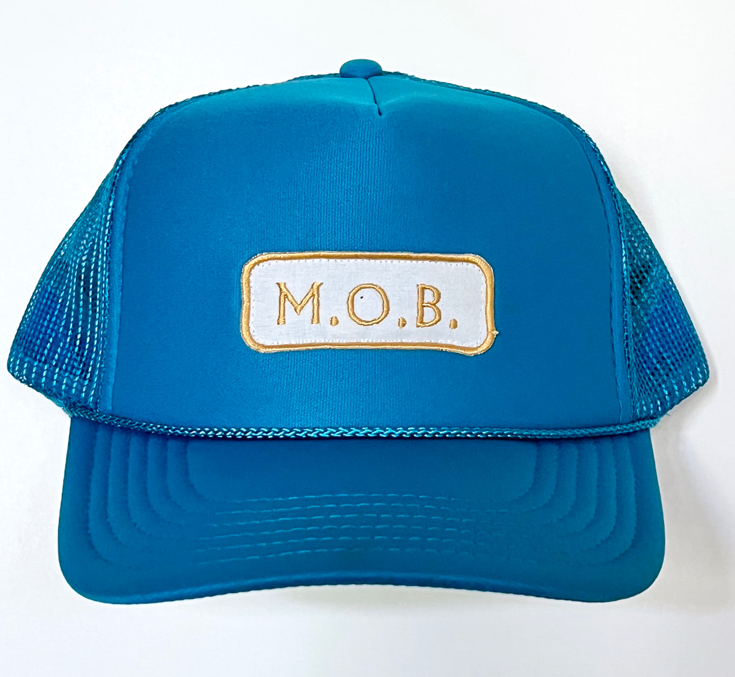 Dark Turquoise MOB Trucker Hat